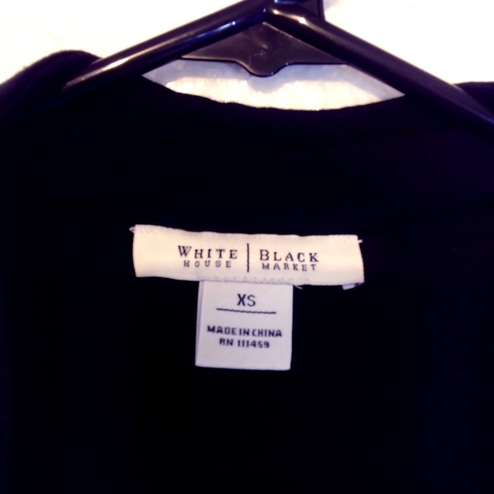 White House Black Market vest wrap